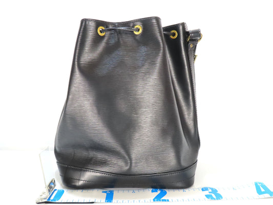 LOUIS VUITTON Epi Noe Shoulder Bag M59002 Black