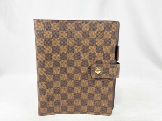 LOUIS VUITTON Damier LV Damier Agenda GM Notebook Cover R20107 Notebook Cover