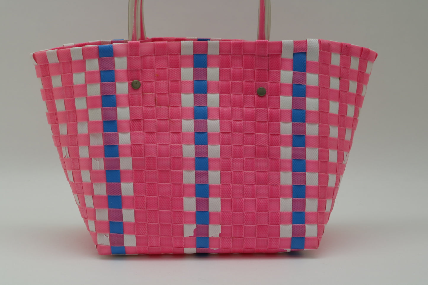 Marni Plastic Flower Cafe Basket Handbag