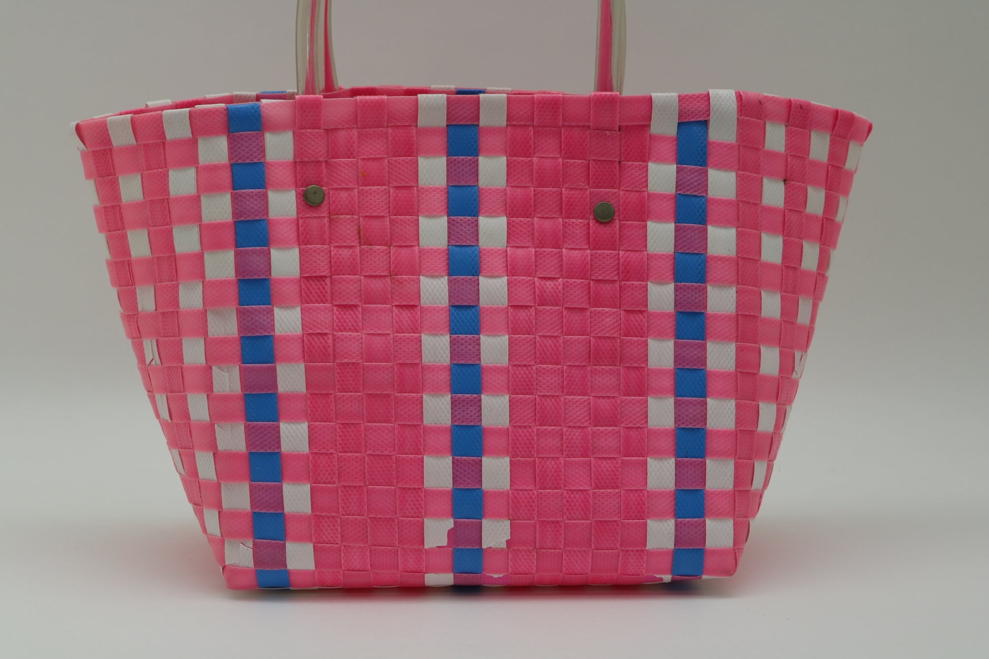 Marni Plastic Flower Cafe Basket Handbag