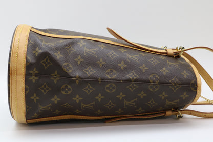 LOUIS VUITTON Monogram Bucket GM Tote Bag