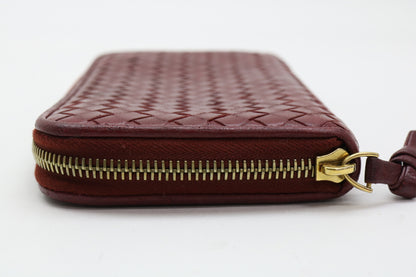 BOTTEGA VENETA Intrecciato Round Zippy Wallet