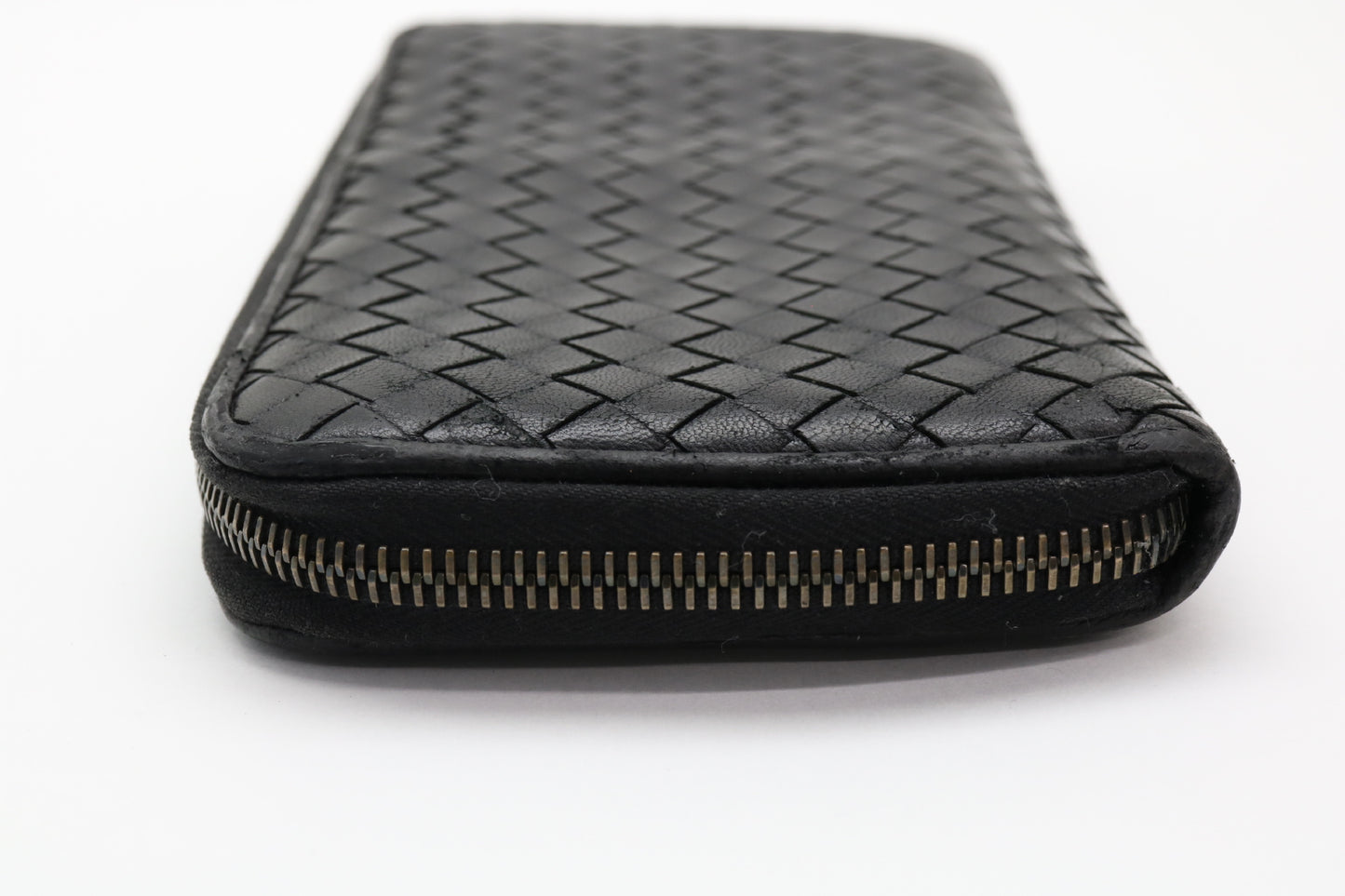 BOTTEGA VENETA Intrecciato Black Wallet