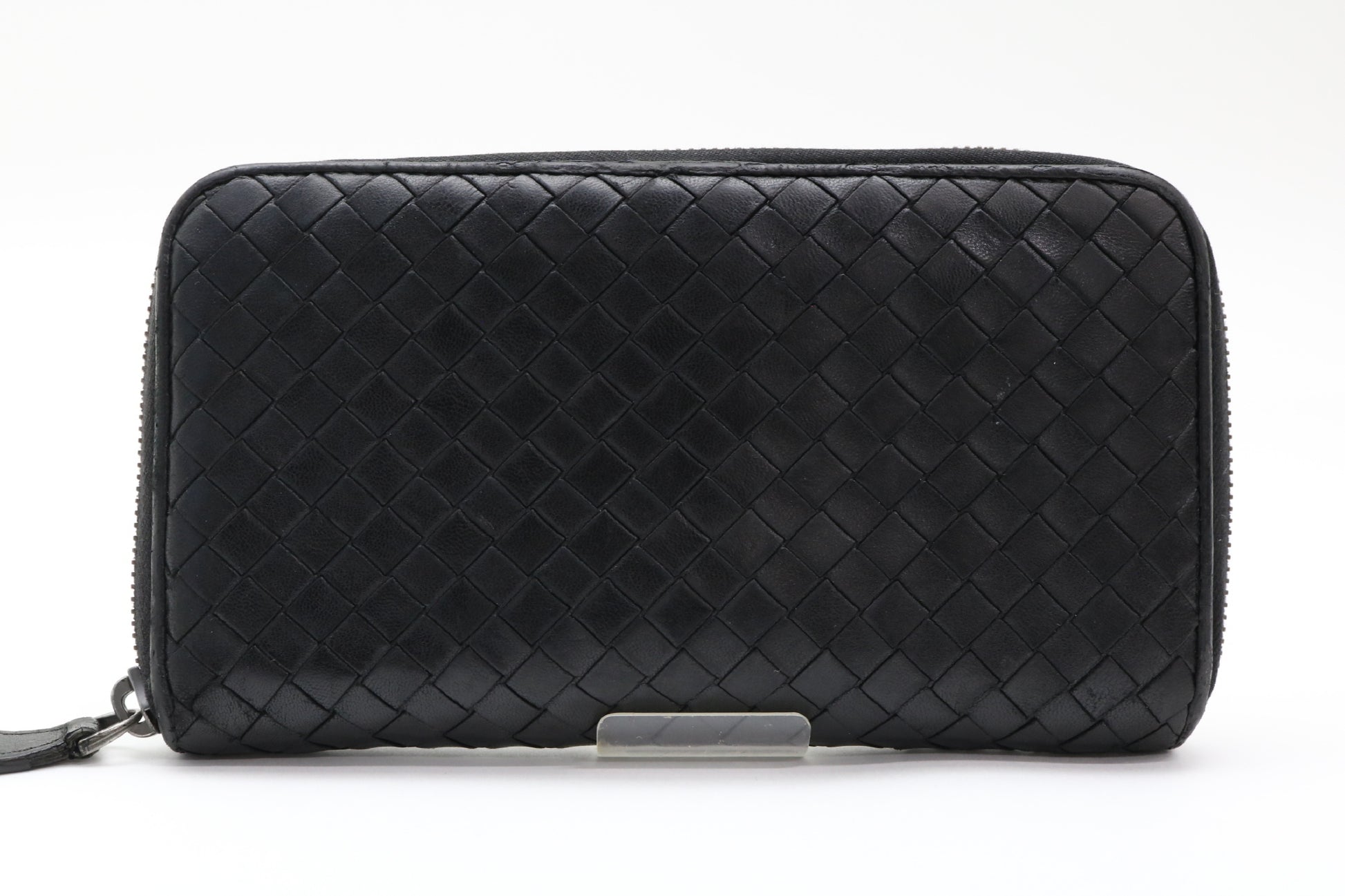 BOTTEGA VENETA Intrecciato Black Wallet