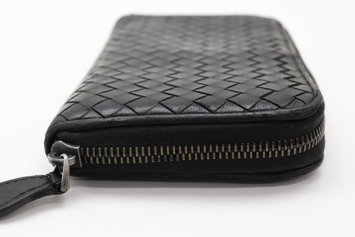 BOTTEGA VENETA Intrecciato Black Wallet