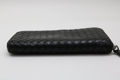 BOTTEGA VENETA Intrecciato Black Wallet