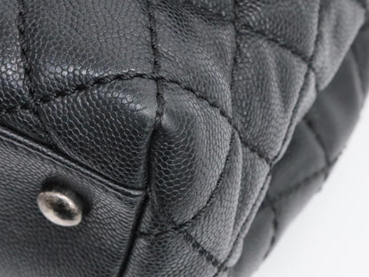 CHANEL Caviar Skin Coco Handle S 21 Series Shoulder Bag