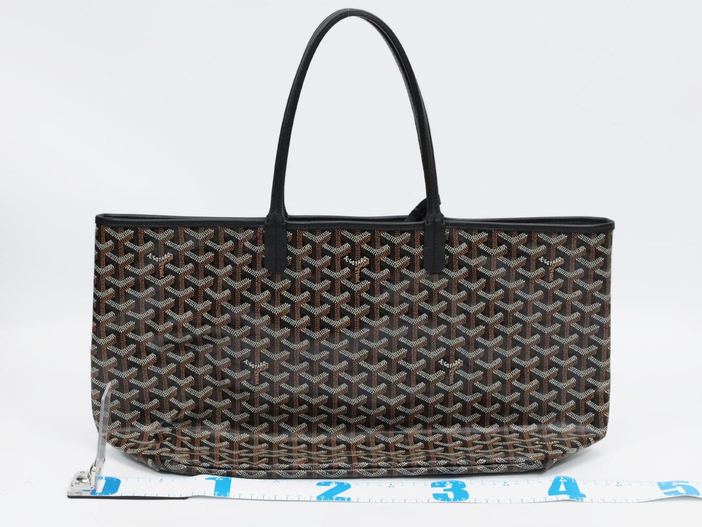 GOYARD Saint Louis PM Black Tote Bag