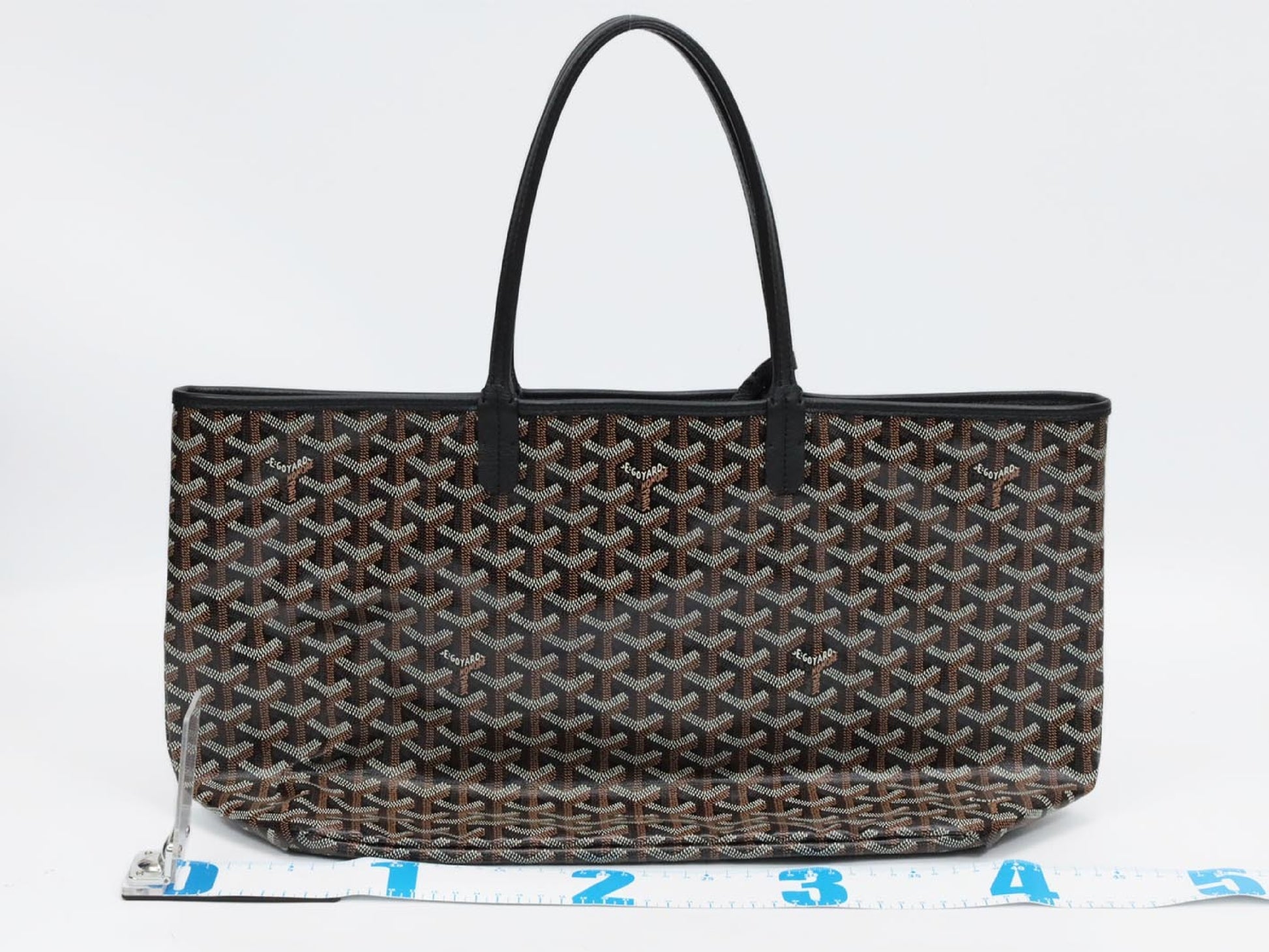 GOYARD Saint Louis PM Black Tote Bag