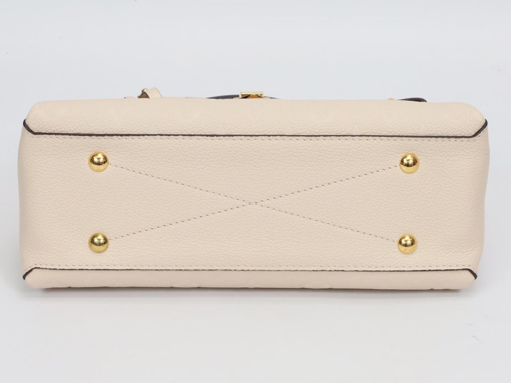 LOUIS VUITTON Empreinte Georges BB Beige M53943 RFID Verified Shoulder Bag