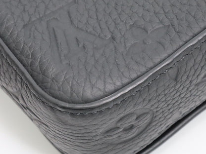 LOUIS VUITTON Taurillon Monogram S-Lock Vertical Wearable Wallet M81524 RFID-enabled Shoulder Bag