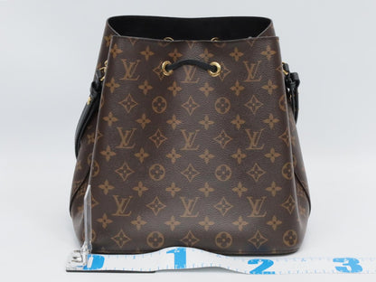 LOUIS VUITTON Monogram NeoNoe M44020 Brown RFID Verified Shoulder Bag