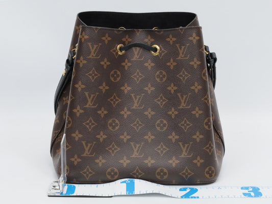 LOUIS VUITTON Monogram NeoNoe M44020 Brown RFID Verified Shoulder Bag