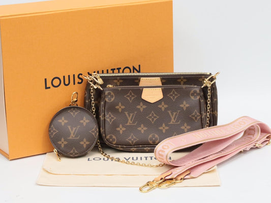 LOUIS VUITTON Monogram Monogram Multipochette Accessoires M44840 RFID-equipped Shoulder Bag