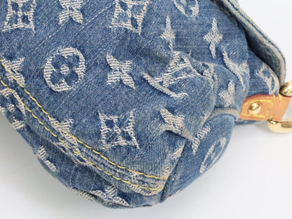 LOUIS VUITTON Monogram Denim Mini Pretty M95050 Shoulder Bag