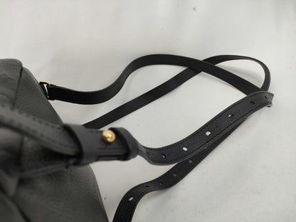 LOUIS VUITTON Monogram Empreinte Sorbonne M44016 Black RFID Enabled Backpack