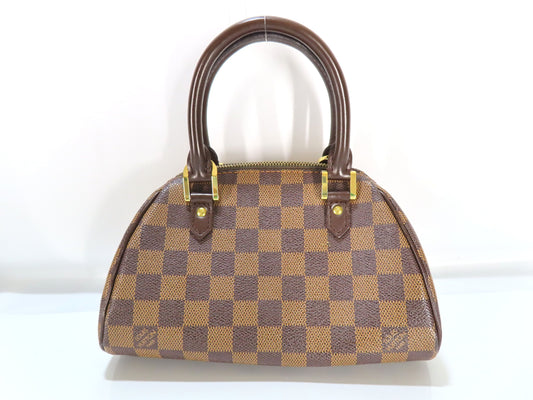 LOUIS VUITTON Damier Louis Vuitton Damier Rivera Mini Handbag