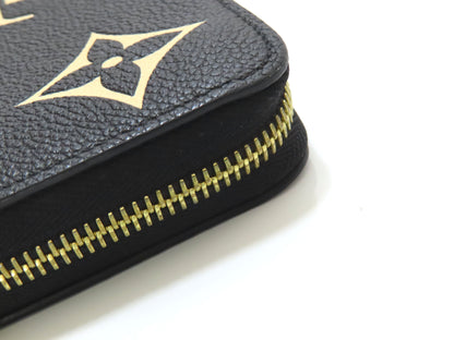 LOUIS VUITTON Monogram Empreinte Louis Vuitton Monogram Empreinte Zippy Wallet