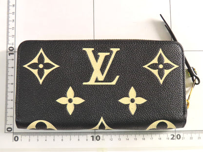 LOUIS VUITTON Monogram Empreinte Louis Vuitton Monogram Empreinte Zippy Wallet