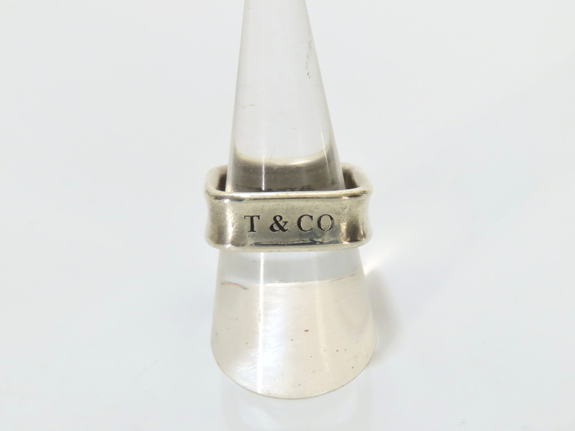 Tiffany & Co. Tiffany 925 1837 Pendant Top Ring