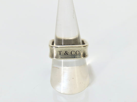 Tiffany & Co. Tiffany 925 1837 Pendant Top Ring
