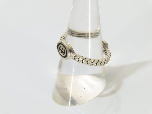 GUCCI 925 Interlocking G Ring