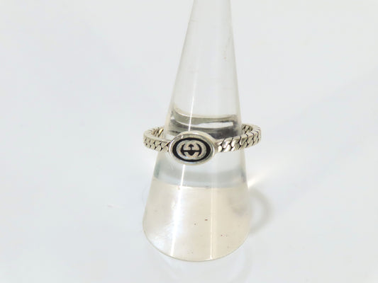 GUCCI 925 Interlocking G Ring