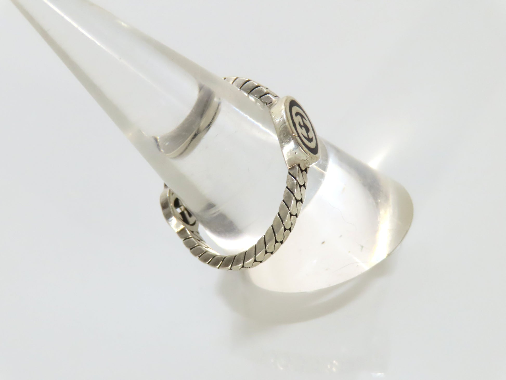 GUCCI 925 Interlocking G Ring