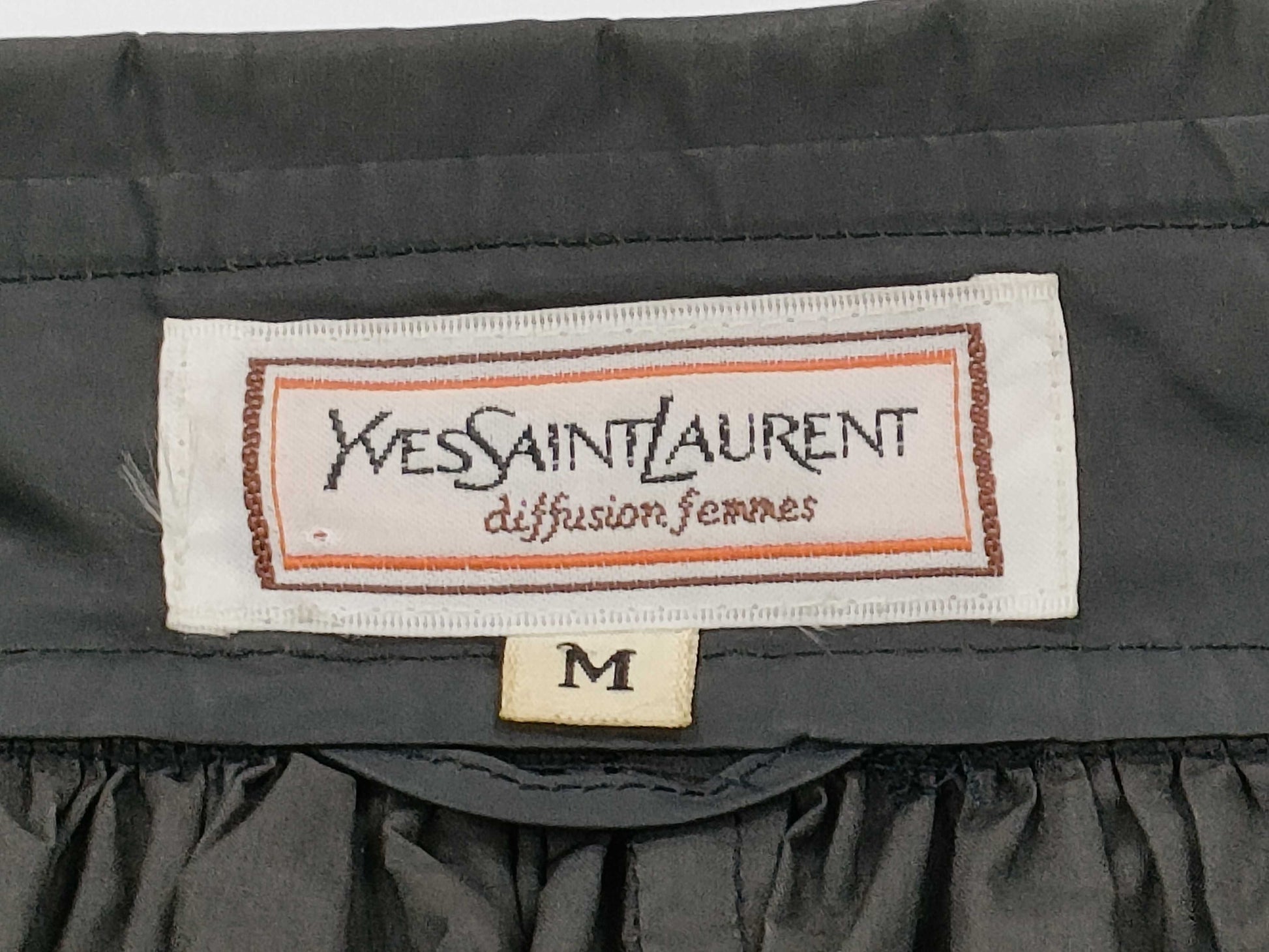 SAINT LAURENT Vintage A-Line Coat Size M