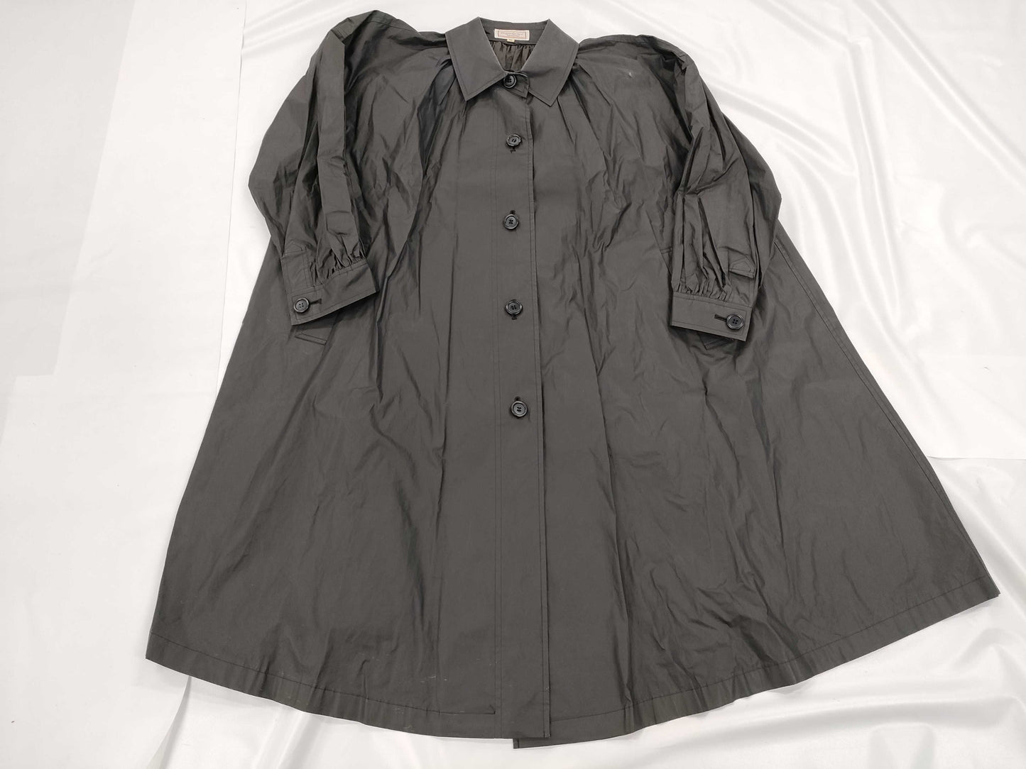 SAINT LAURENT Vintage A-Line Coat Size M