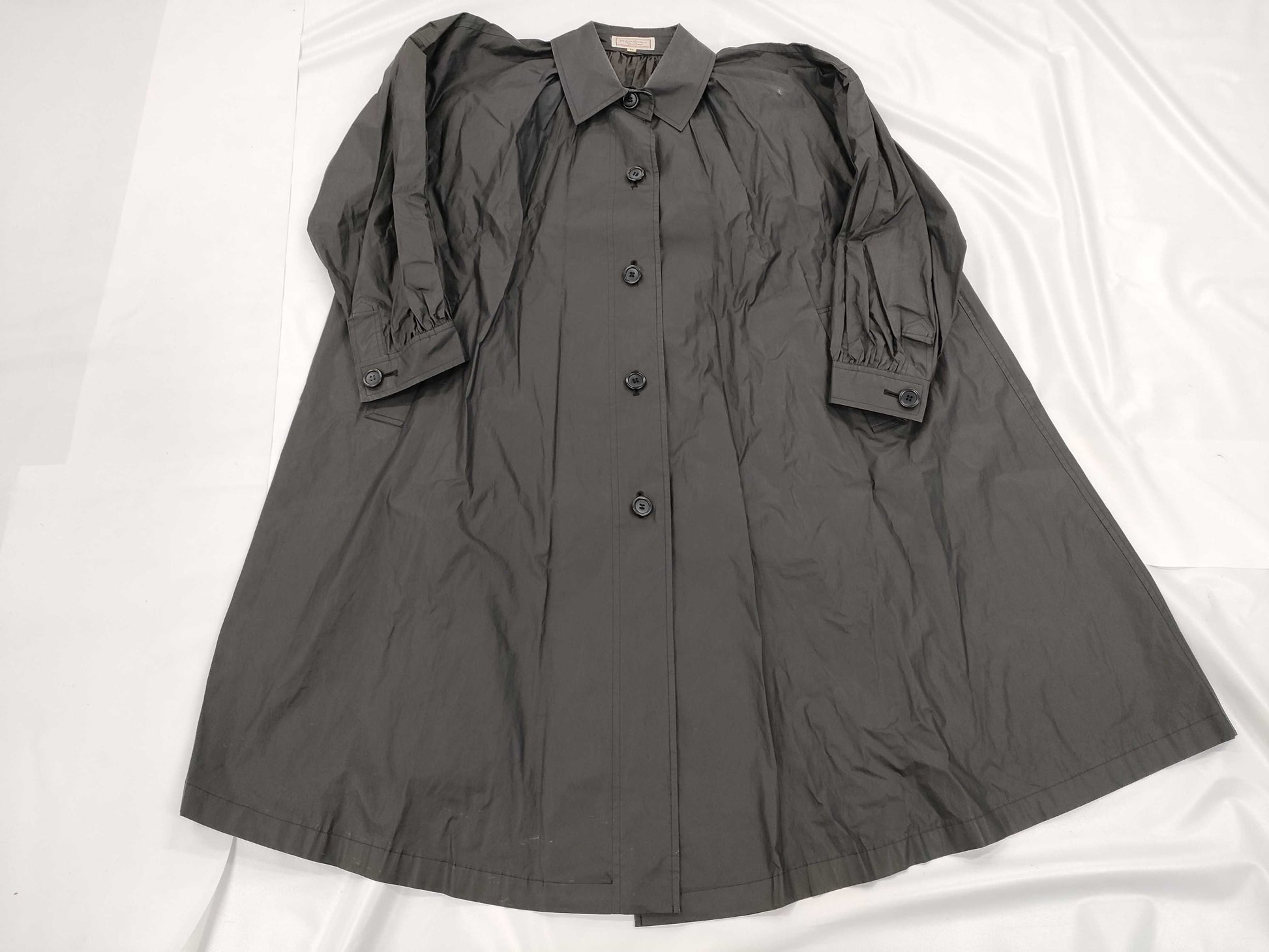 SAINT LAURENT Vintage A-Line Coat Size M