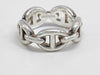 HERMES Chaine d'Ancre Enchaine PM Ring #49 23BD404661 Ring