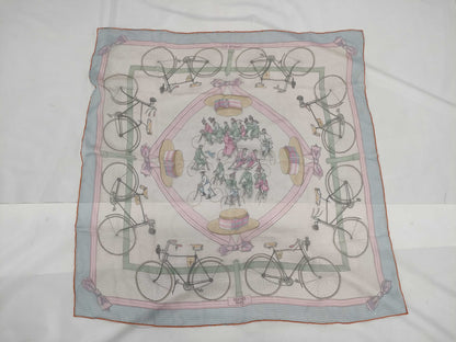 HERMES Carré 70 LES BECANES Scarf