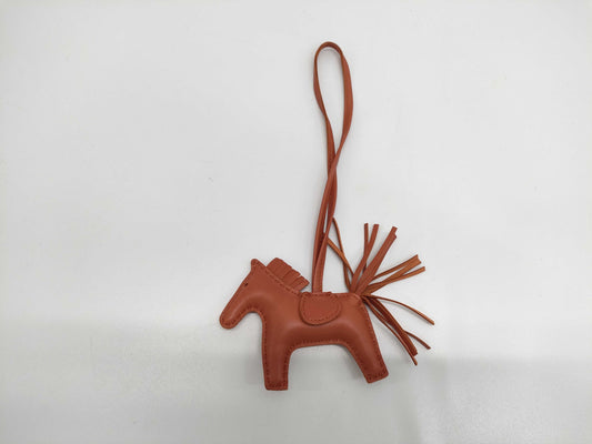 HERMES Rodeo PM Carnelian Z Stamp Charm