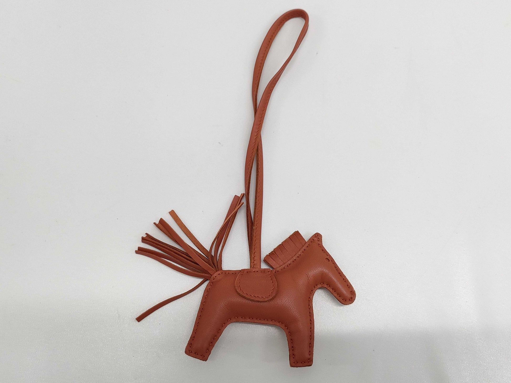 HERMES Rodeo PM Carnelian Z Stamp Charm