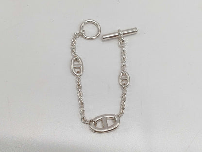 HERMES Farandole Bracelet, Silver 925, Chaine d'Ancre, 22D498374, Bracelet/Bangle