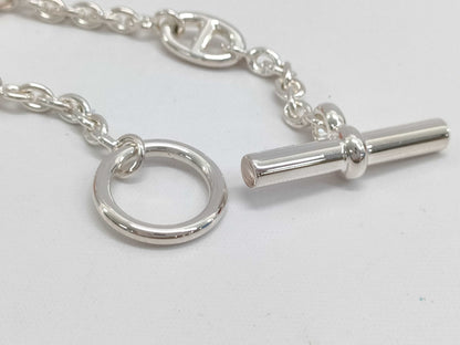 HERMES Farandole Bracelet, Silver 925, Chaine d'Ancre, 22D498374, Bracelet/Bangle