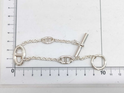 HERMES Farandole Bracelet, Silver 925, Chaine d'Ancre, 22D498374, Bracelet/Bangle
