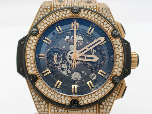 HUBLOT King Power 701.OX.0180.RX.1704 929451 Automatic K18 Men's Watch
