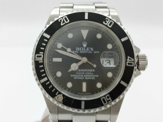 ROLEX Submariner 16610 F369532 Black Dial Men's Watch