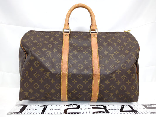 LOUIS VUITTON M41428 Monogram Keepall 45 Boston Bag