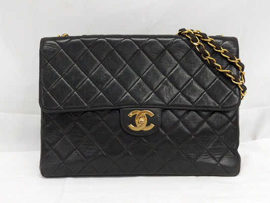 CHANEL Lambskin Deca Matelasse No. 4 Shoulder Bag