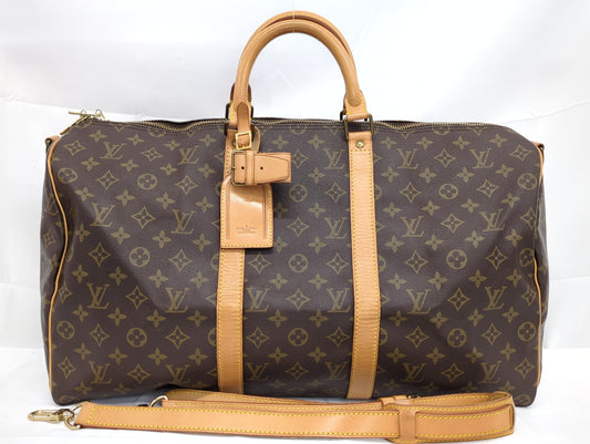 LOUIS VUITTON M41416 Monogram Keepall 50 Boston Bag