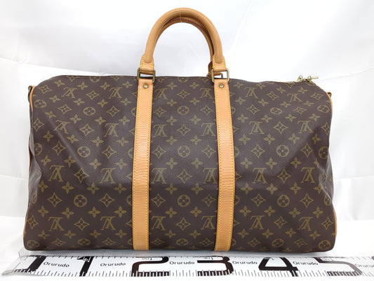 LOUIS VUITTON M41416 Monogram Keepall 50 Boston Bag