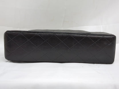 CHANEL Matelasse Lambskin Double Flap Chain Shoulder Bag, No. 4 Handbag