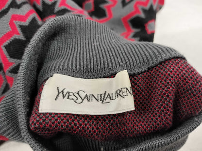 Yves Saint Laurent Yves Saint Laurent All-Over Print Knit Skirt Set Other Apparel