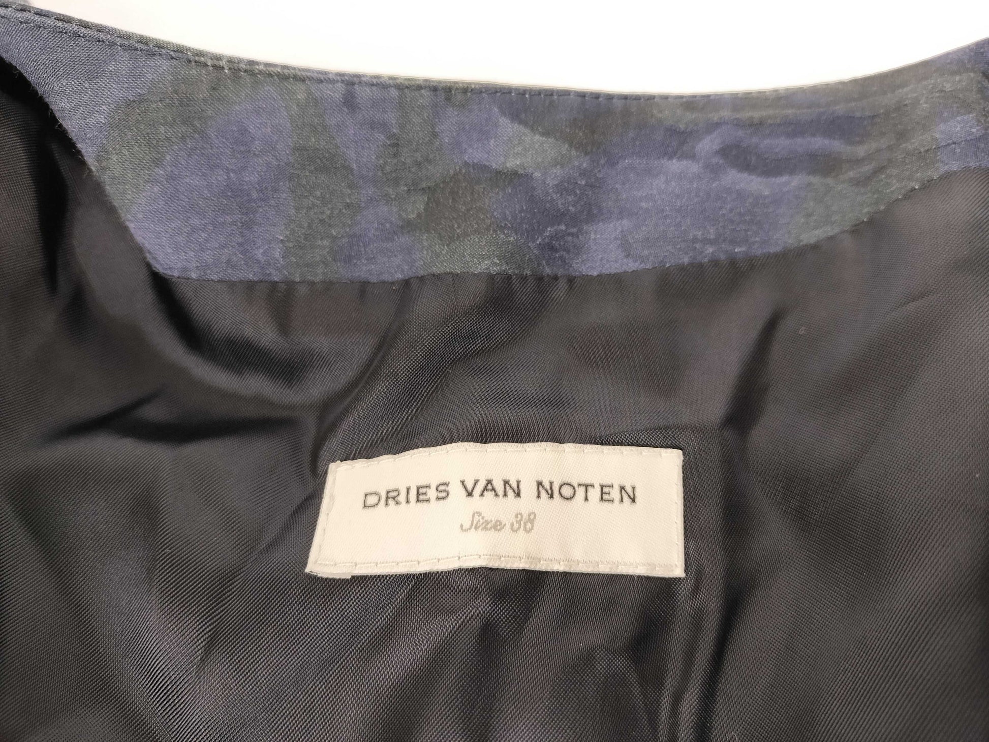 Dries Van Noten No-collar Long Jacket