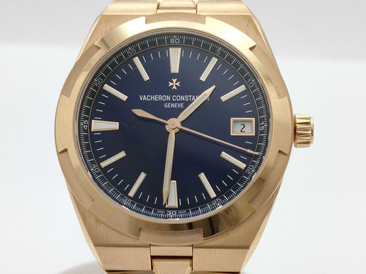 VACHERON CONSTANTIN 4520V/210R-B705 3019082 Automatic Blue Dial 18K Gold Men's Watch
