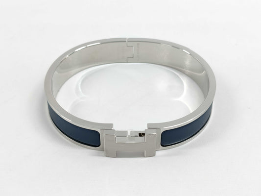 HERMES [Unused] Hermes Click H Enamel Bangle Bracelet Bracelets & Bangles