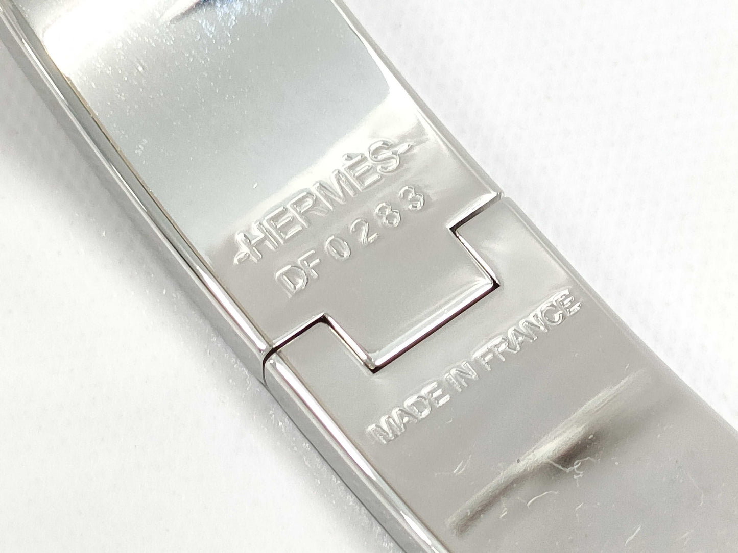 HERMES [Unused] Hermes Click H Enamel Bangle Bracelet Bracelets & Bangles